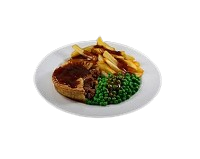 Pie, Chips, Peas & Gravy 
